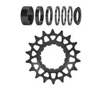 Pignon à pignon fixe | Roue libre de rechange 16T/18T | Pignon de roue de vélo - Pour adultes, débutants, , jeunes, VTT, vélo de route, extérieur, ville et rue