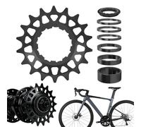 Pignon à pignon fixe, roue libre de rechange 16T/18T | Pignon de vitesse de cyclisme - pour VTT, vélo de route, ville, rue, extérieur, adultes, débutants, jeunes