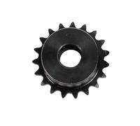 Pignon à rouleaux dentés, 1 pièce 27-40 dents 04C Pignon 45# acier 5 mm - 18 mm alésage industriel Pignon de chaîne de moteur (38 dents, 20 mm)