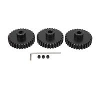 Pignon acier noire M1.5 8 mm Réduire le moteur de moteur à bruit pour une voiture télécommandée proportionnelle (30T)