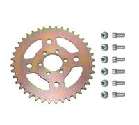 Pignon arrière 40T pour mini vélos, chaîne 420, 6 trous, acier robuste, compatible avec Coleman CT100U, MEGA, MOTO, MMB80, MOTOVOX MBX10