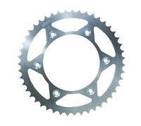 Pignon arrière de moto 41T 45T 47T 50T 52T, plateau de chaîne en acier, compatible avec CR CRF XR Beta Off Road(520 Chain 47T)