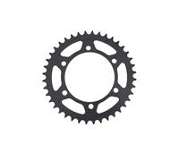 Pignon arrière for Moto 520 40T 43T 45T, Compatible avec Les modèles Road EX250 EX250R EX300 EX400 EX500 ER500 ER5 SE SE2 1WD-F5443-00-00(520-45T Rear)