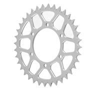 Pignon arrière RC 36 Dents en Alliage d'aluminium pour Moto électrique LOSI 1/4 Promoto MX, Durable, léger, Transfert de Puissance Fluide, Performances améliorées, Installation (Argent)