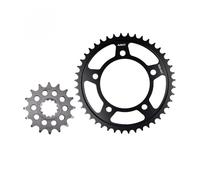 Pignon avant/arrière en acier carburé 530 16T 40T 41T 43T 44T for CBR900RR CB900 F CBF1000 CBF1000 F VTR1000 F(16T 44T)