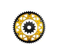 Pignon Avant et arrière de Moto adapté à Suzuki DR250 DR-Z250 RM250 RMX250 DR350 DR-Z400 DRZ400S DRZ400SM RV90 DR 350(49T-13T)