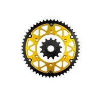 Pignon Avant et arrière de Moto adapté à Suzuki DR250 DR-Z250 RM250 RMX250 DR350 DR-Z400 DRZ400S DRZ400SM RV90 DR 350(51T-13T)