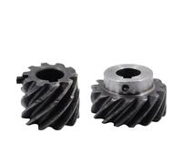 Pignon conique 2M à rotation droite - 45 degrés, acier 45#, 10/12/15 dents, alésage de clapet 10/12/14/15/17/19 mm(10mm (keyway 4mm) 15 teeth)