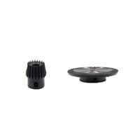 Pignon conique, Lot De 2 Modules 1:2 1.5, 15 Dents + 30 Alésages 10 Mm, Transmission À 90 Degrés, Vis D'engrenage En Acier D'inversion M5