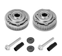 Pignon d'admission et d'échappement du moteur - Pignon à cames Phaser VVT - Avec boulons - Compatible avec Chevy Cruze Sonic Aveo Trax 1.6L 1.8L - Remplace # 55567048, 55568386