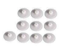 pignon d'arbre Double engrenage en plastique, Module 0.5, 36122A 36122B 36122.5B, pignon 2mm 2.5mm, ajustement ample, 0.5M, 12 dents, 36 dents, engrenage Bilayer, 10 pièces transmission du moteur(1.95