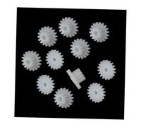 pignon d'arbre Engrenage Double couche en plastique 30122A, roue d'engrenage à ajustement serré de 2mm, Module 0.5, 12 dents, 30 dents, Double engrenage, alésage de 1.95mm, 10 pièces transmission du m