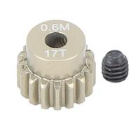 Pignon de 3.175mm, haute dureté, résistant à l'usure, robuste et durable, universel pour voiture d'escalade RC 1/8 1/10 (17T)