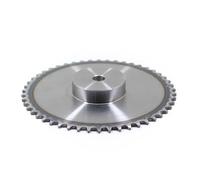 Pignon de chaîne à rouleaux, 1 pièce, 26-50 dents, 45#, acier 05B, trou de processus, 6/8 mm, pas d'engrenage de chaîne à rouleaux, 8 mm, pignon industriel(30 Teeth(Bore 8mm)