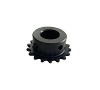 Pignon de chaîne à rouleaux dentés Pignon 21T-30T 04C, alésage 8-16 mm, pignon industriel, moteur, chaîne d'entraînement, pas de dent 6,35 mm, acier 45#(8mm,24 Teeth)