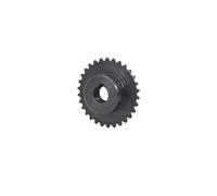 Pignon de chaîne à rouleaux dentés, pignon d'entraînement de chaîne n° 25, 40 dents, 04C40T, alésage 17 mm, pas de 1/4", for chaîne à rouleaux n° 25H avec vis de réglage.(Bore: 15mm)