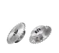 Pignon de chaîne à rouleaux dentés Pignon d'entraînement industriel en acier inoxydable 04C 304, 32-40 dents, 32, 34, 35, 36, 38, 40 dents, alésage 8, 10, 12, 14-25 mm, 1 pièce(25mm,34 Teeth)