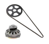 Pignon De Chaîne Arrière Universel 25h 68t + Boîtier De Cloche D'embrayage, Boîte De Vitesses Pour Mini Moteur 49cc, Pour Vélo De Poche