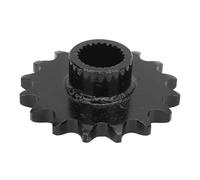 Pignon de chaîne avant 16T, pignon de chaîne 530, pignon avant à 24 cannelures en alliage d’acier pour GY6 125cc 150cc Quad Dirt Bike ATV Go Kart Scooter avec revêtement résistant