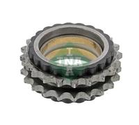 Roue dentée, changement de direction de la chaîne de distribution