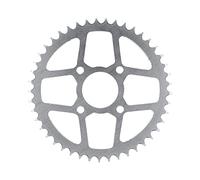 Pignon de chaîne de moto 45 dents 4 trous, pignon de VTT Quad Pit Bike, remplacement en acier à haute teneur en carbone, traité thermiquement pour des performances robustes