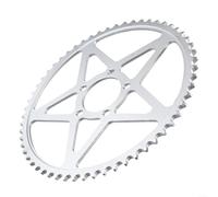 Pignon de chaîne de moto tout-terrain 48/58T pour Surron pour Light Bee XS, fabriqué en alliage d'aluminium pour une meilleure efficacité de changement de vitesse (48T)