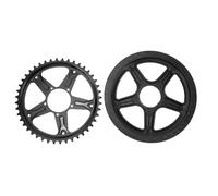 Pignon De ChaîNe De VéLo éLectrique 44t, Plateau De VéLo éLectrique En MéTal Pour Bafang Bbs01b Bbs02b G340 250w 350w 500w 750w Moteur à Montage Central