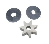 Pignon de chaîne Picco 3/8 pour tronçonneuses série HT pour modèles HT70 HT73 HT75 HT100 HT101 HT130 HT131 HT250 et HT KM, pignon en acier trempé 6T x 7T options de dents (7T)