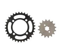 Pignon De Chaîne, Pignon De Chaîne D'entraînement De Roue, Pas De 420 Avant 16T Arrière 32T, Kit De Pignon D'entraînement Pour Moto 420 16T, Pignon Avant 32T, Pignon Arrière, Pignon De Chaîne à Roulea