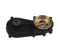 Pignon De Démarreur Boîte de vitesses T8F 11T/13T/14T/17T/20T avec embrayage pour moteur 47CC 49CC compatible avec mini pocket bike Kit Couronne De Démarrage(Black 17T)