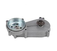 Pignon De Démarreur Boîte de vitesses T8F 11T/13T/14T/17T/20T avec embrayage pour moteur 47CC 49CC compatible avec mini pocket bike Kit Couronne De Démarrage(Silver 17T)