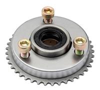 Pignon De Démarreur d'embrayage Ensemble d'embrayage électrique de démarreur à roue libre compatible avec les moteurs 50cc, 70cc, 90cc et 125cc de quads, motos tout-terrain et buggies des dunes.