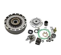 Pignon De Démarreur d'embrayage Ensemble d'embrayage semi-automatique 18 dents pour motos 90cc, 110cc et 125cc, pièces détachées pour quads, motos tout-terrain et pit bikes. Kit Couronne De Démarrage
