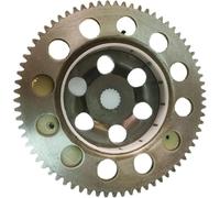 Pignon De Démarreur d'embrayage Kit d'embrayage de démarreur avec roue libre de 13 mm compatible avec les scooters Minarelli 50 cc, Aerox, MBK Nitro, JOG50 et Silverstreet. Kit Couronne De Démarrage