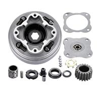 Pignon De Démarreur d'embrayage Kit d'embrayage manuel renforcé pour motos tout-terrain (50cc, 70cc, 90cc, 110cc, 125cc). pit bikes et autres véhicules tout-terrain. Kit Couronne De Démarrage