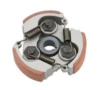 Pignon De Démarreur Ensemble moteur Minimoto Pocket Quad ATV 2 temps refroidi par air 47cc 49cc, plaquettes d'embrayage en aluminium, ressorts Kit Couronne De Démarrage(Coffee)