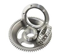 Pignon De Démarreur Unidirectionnel compatible avec TTR250, TT-R250, XT250, Tricker 250, TT250R, Raid Serow 250, TTR 250 et TT 250 R Kit Couronne De Démarrage(Without Edge Assy)