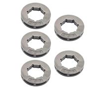 Pignon De Jante De 9,5 Millimètres Avec 7 Dents | Jeu De 5 Pignons Canelés Pour Jante - Accessoire de Coupe 3/8-7 Dents Pour Moteurs a Chaine de Tondeuses
