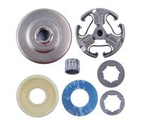 Pignon de jante de tronçonneuse 3/8-7T 8T, Compatible avec 268 272 61 66 162 266, Kit de couvercle de rondelle de tambour d'embrayage