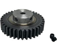 Pignon de module, pignon de moteur, 1 pièce, pignon droit de trempe, 1,5 m, 50 dents, largeur 12 mm, alésage 825 mm, 50 dents, crémaillère de module, transmission à engrenage conique(50 Teeth Step 40m
