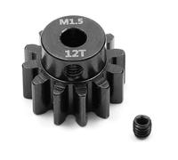 Pignon de moteur en acier M1.5 12T-18T Pièces améliorées pour voiture télécommandée TRAXXAS ARRMA LOSI (12T)
