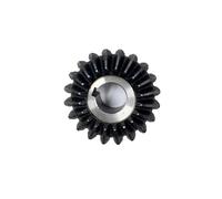 Pignon de moteur robuste en acier Engrenage conique à 90 degrés, 2mod20/25/30 dents, Surface dure en acier au carbone, engrenage 1: 1, Machine Cnc(30T hole20mm keaway6)