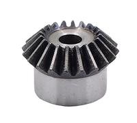 Pignon de moteur robuste en acier Engrenage conique à dents 2.5, Module 1:1 15-30, 90 degrés 45#, engrenage de Transmission puissance mécanique en acier, trou processus, 1 pièces(2.5M 30Teeth)