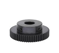 Pignon de moteur robuste en acier Engrenage de moteur en acier au carbone 1 pièce, 1M-60 dents alésage roue 6/8/10/12/14/15/16/17/19/20 Mm(1M60T-Bore 16 mm)