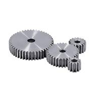 Pignon de moteur robuste en acier Engrenage droit, engrenage positif, Mod 1M 12T 13T 14T 15T 16T 17T 18T 19T 20T 21T 22T 23T 24T 25T, 1 pièces(17 Teeth -1pcs)