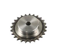 Pignon de moteur robuste en acier Pignon d'entraînement de chaîne 08B, 1 pièce, 25/26/27/28/29/30/32/35/36/38/40 dents, pas d'engrenage 12.7mm, roue pignon industriel(32 Teeth 133mm OD)