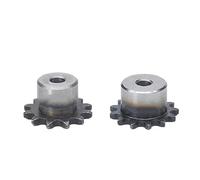 Pignon de moteur robuste en acier Pignons de chaîne 04C for à rouleaux, 1 pièce, 9 10 11 12 13 14 15 16 17 18 19 20 21 22 23 24 dents, engrenage en acier(23 Teeth)