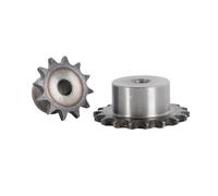 Pignon de moteur robuste en acier Pignons for chaîne à rouleaux 9T-24T 06B, 1 pièce, 9 10 11 12 13 14 15 16 17 18 19 20 21 22 23 24 dents, engrenage en acier A3(24T)