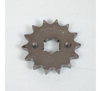 Pignon de sortie de boite Esjot compatible avec Moto Yamaha 125 YBR 2005 à 2006 14 dents pas 428