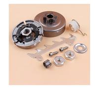 Pignon de Tambour d'embrayage 6T Compatible avec Les tronçonneuses à Essence Motosierra MS180, MS210, MS230, MS250, 021, 023 et 025 - Pièces Rechange